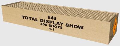 400 Shots Total Display Show ist ein 400 Schuss Verbund von Magnum Feuerwerk