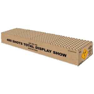 400 Shots Total Display Show ist ein 400 Schuss Verbund von Magnum Feuerwerk