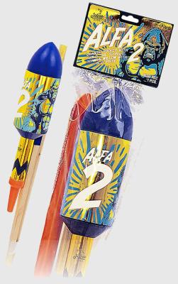 Alfa 2 ist eine Rakete von Iskra in der Kat. F3