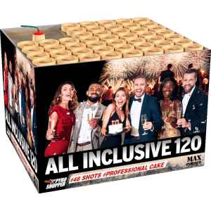 All Inclusive 120 ist eine 48 Schuss Batterie von Lesli