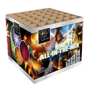 All-In the Mix ist eine 36 schuss batterie von Magnum Feuerwerk