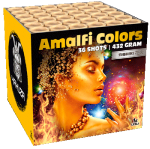 Amalfi Colors ist eine 36 Schuss Batterie von Lesli