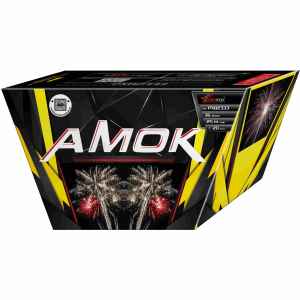 Amok ist eine 36 Schuss Batterie von Piromax