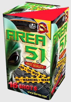 Area 51 ist eine 16 Schuss Batterie von SRPyro