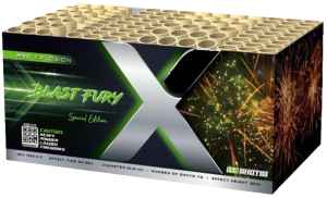 Blast Fury ist ein 113 Schuss Verbund von Pro Xplosion