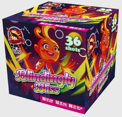 Blindingly Bliss ist eine 36 Schuss Batterie von SRPyro