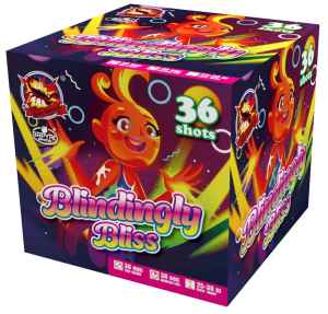 Blindingly Bliss ist eine 36 Schuss Batterie von SRPyro