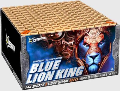 Blue Lion King ist ein 144 Schuss Verbund von Lesli