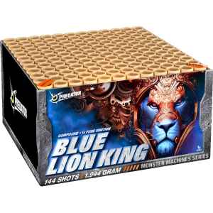 Blue Lion King ist ein 144 Schuss Verbund von Lesli