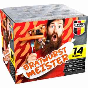 Bratwurst Meister ist eine 14 Schuss Batterie von Lesli.