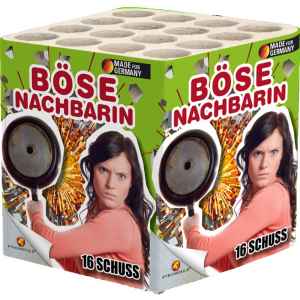 Böse Nachbarin ist eine 16 Schuss Batterie von Lesli.