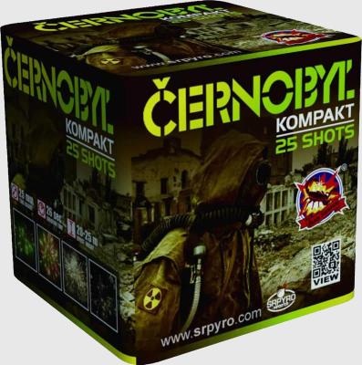 Cernobyl ist eine 25 schuss batterie von SRPYRO