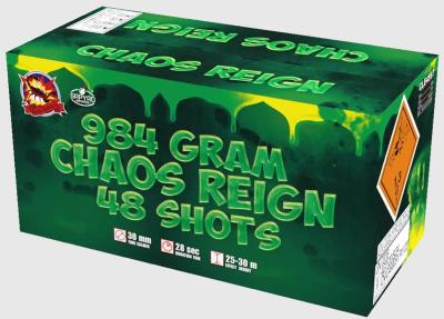Chaos Reign ist ein 48 Schuss Verbund von SRPyro