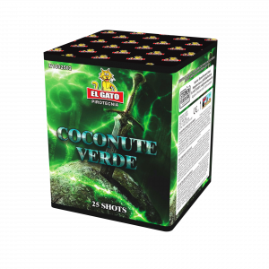 Coconute Verde ist eine 25 Schuss Batterie von El Gato