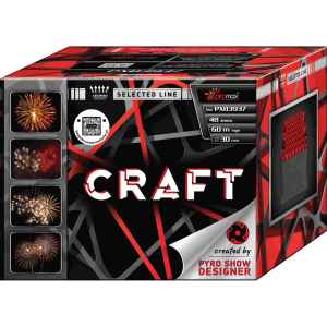 Craft ist eine 48 Schuss Batterie mit von Piromax