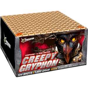 Creepy Gryphon ist ein 144 Schuss Verbund von Lesli