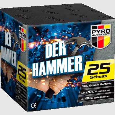 Der Hammer ist eine 25 Schuss Batterie von Lesli.