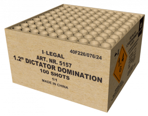 Dictator Domination ist ein 100 Schuss Verbund von Magnum
