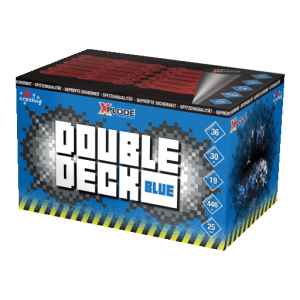 Double Deck Blue ist eine 36 Schuss Fächerbatterie von Xplode feuerwerk