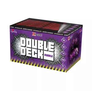 Double Deck Purple 36 Schuss Fächerbatterie von Xplode feuerwerk
