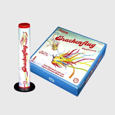Drachenflug sind Tagesfeuerwerk Bombettenrohre von Funke