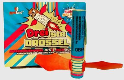 Dreiste Drossel ist ein Feuervogel von Pyroland