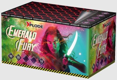 Emerald Fury ist eine 60 Schuss Batterie von Xplode