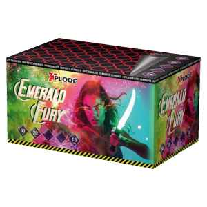 Emerald Fury ist eine 60 Schuss Batterie von Xplode