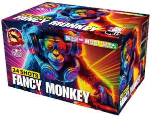 Fancy Monkey ist eine 34 Schuss Batterie von SRPYRO