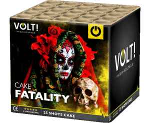 Fatality ist eine 25 Schuss Batterie aus der Volt! Serie von Vuurwerktotaal