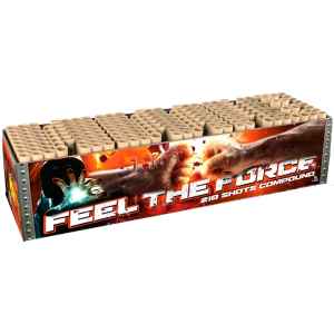 Feel the Force ist ein 210 Schuss Verbund von Lesli