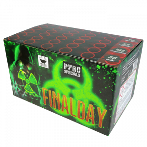 Final Day ist eine 25 Schuss Batterie von Pyro Specials