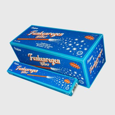 Funkenregen Silber ist eine Handfontäne von Funke