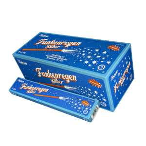 Funkenregen Silber ist eine Handfontäne von Funke