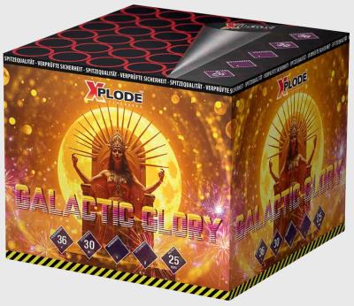 Galactic Glory ist eine 36 Schuss Batterie von Xplode