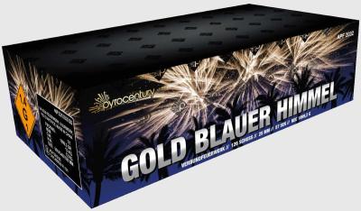 Gold Blauer Himmel ist ein 126 Schuss Verbund von Pyrocentury