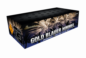 Gold Blauer Himmel ist ein 126 Schuss Verbund von Pyrocentury