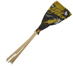 Goldfeder ist ein Raketensortiment von ABA