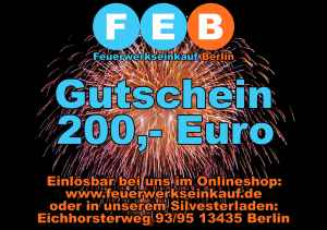 Gutschein 200,00 €