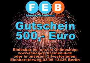 Gutschein 500,00 €