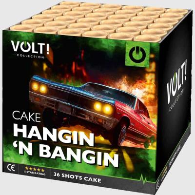 Hangin ’n Bangin ist eine 36 Schuss Batterie von Volt