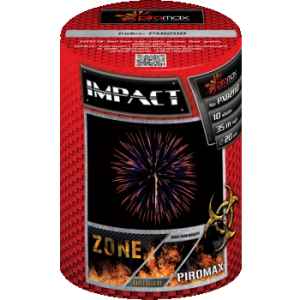 Impact 10 Schuss Batterie von Piromax feuerwerk