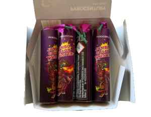 Jumbo Color Twister sind Bodenwirbel von Pyrocentury