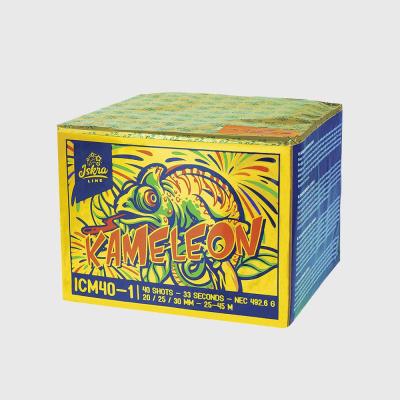Kameleon ist eine 40 Schuss Batterie von Iskra.
