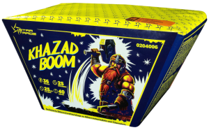 Khazad BOOM ist eine 36 Schuss Batterie von Startrade