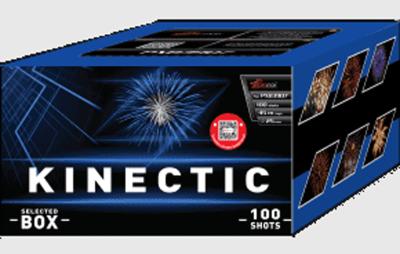 Kinectic 100 Schuss Batterie von Piromax feuerwerk