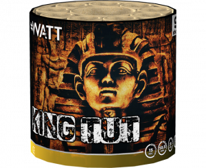 King Tut ist eine 9 Schuss Batterie aus der #Watt Serie von Vuurwerktotaal