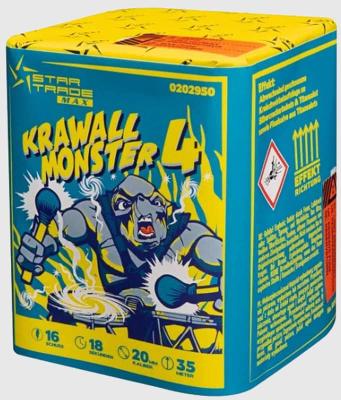 Krawallmonster 4 ist eine 16 Schuss Batterie von Startrade
