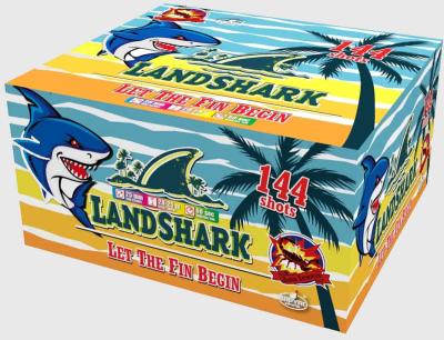 Landshark ist ein 144 Schuss Verbund von SRPYRO