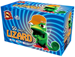 Lizard ist ein 50 Schuss Verbund von SRPyro